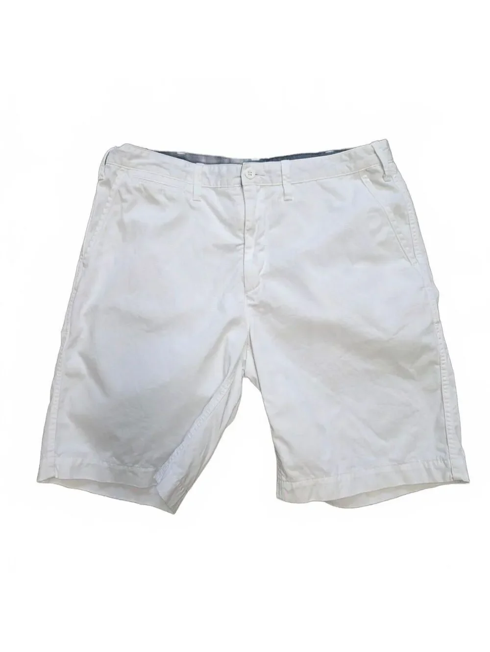 Polo Ralph Lauren Mens Relaxed Fit white Chino Shorts Size 36 golf casual walk